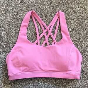 Lululemon Free to Be Serene Bra Pink Blossom size 6